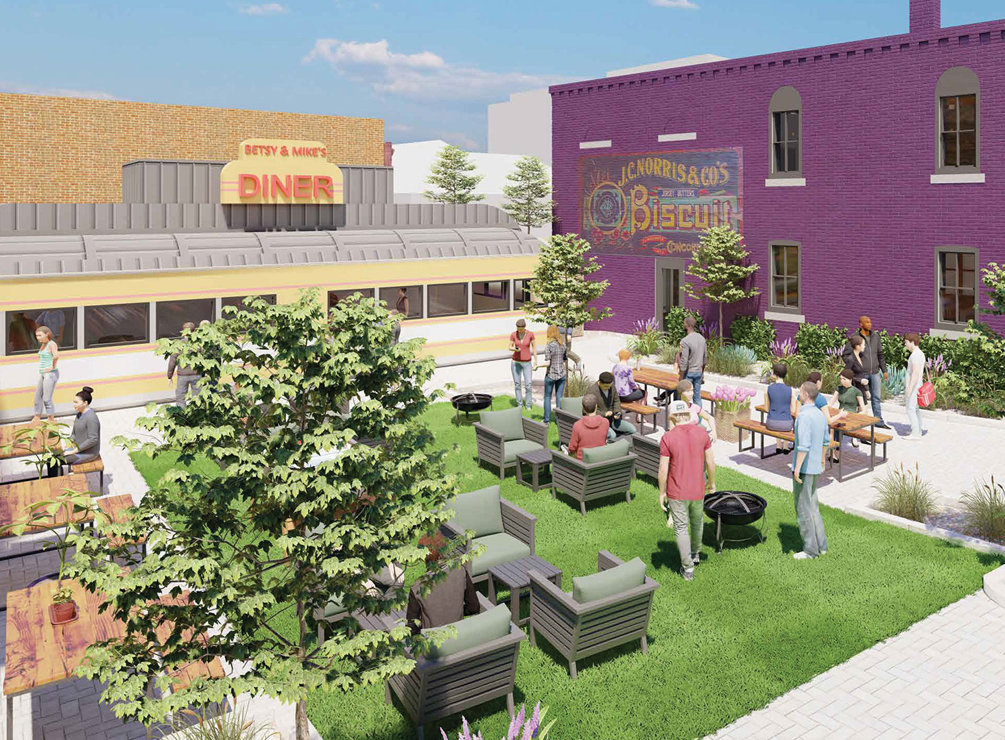 The Courtyard | Art Alley's Community Meeting Space