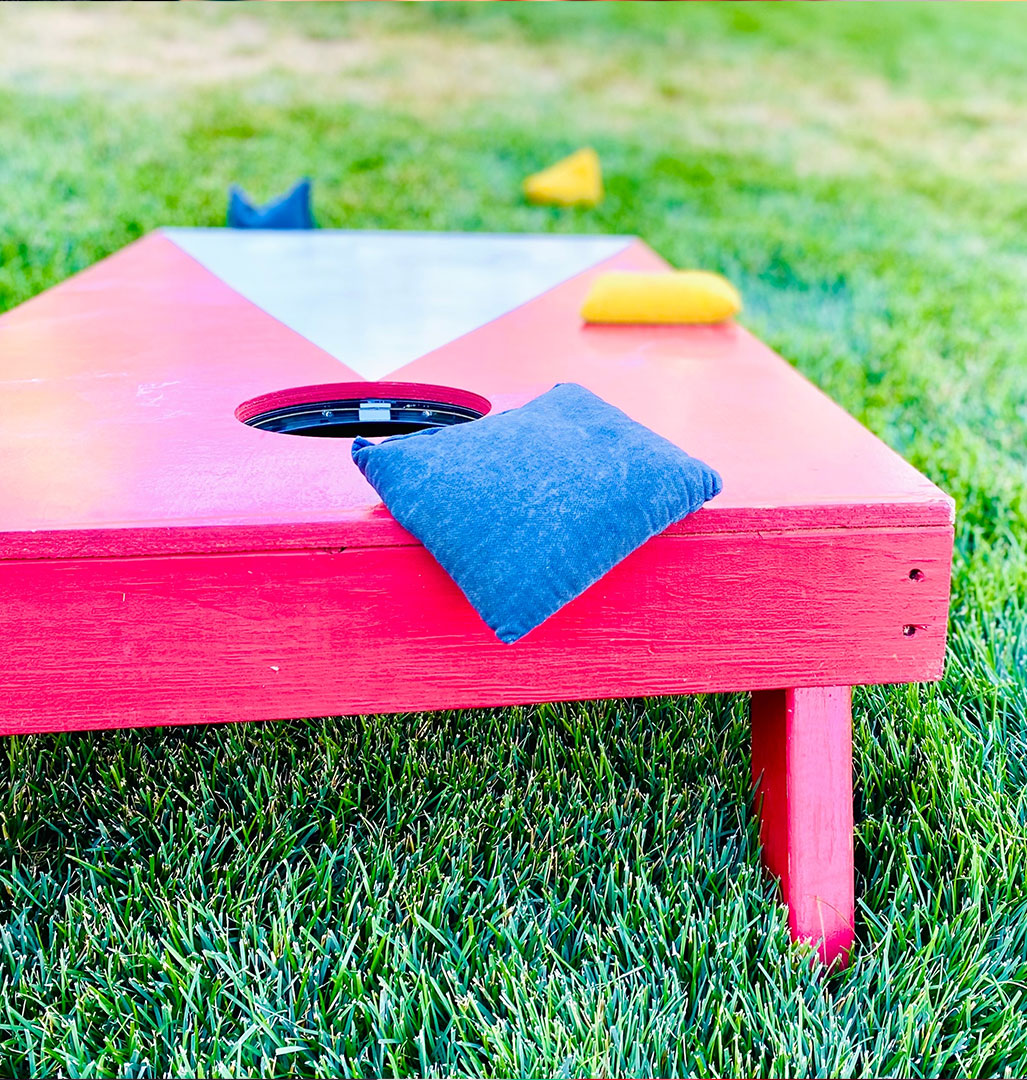 Cornhole Lawn Games at Arts Alley