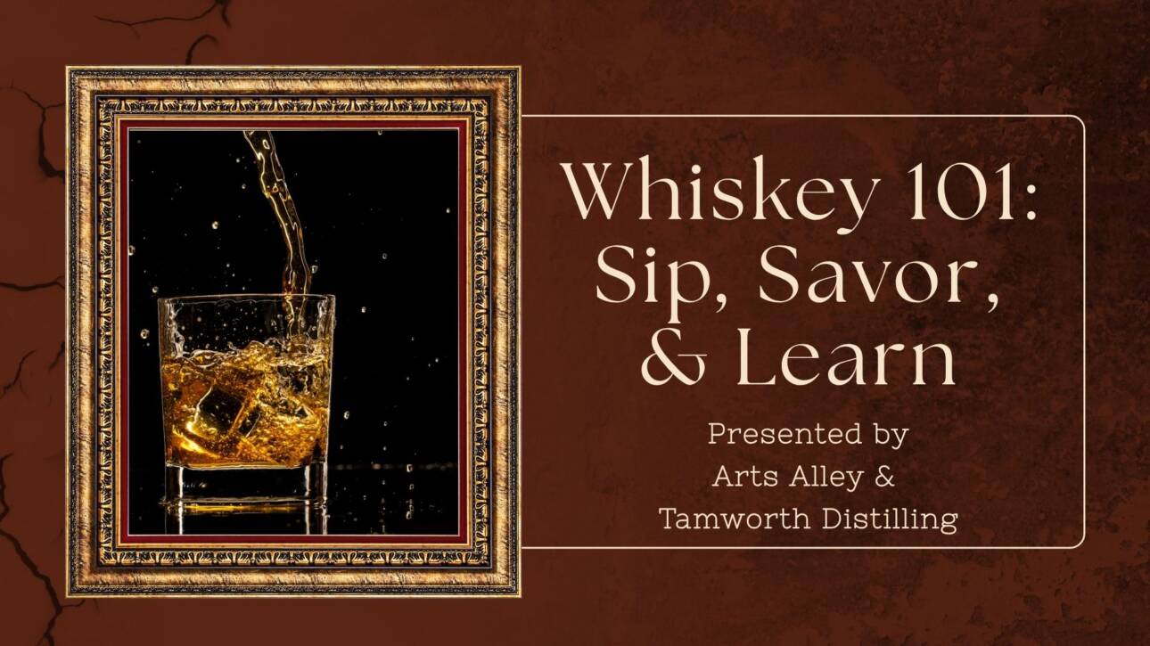 whiskey class, whiskey tasting, whiskey dinner, entertainment, private event, winter fun, tasting, community
